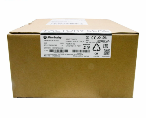 NEW Allen-Bradley 2711P-T6C21D8S SER B HMI PanelView Plus 7 Graphic Terminal