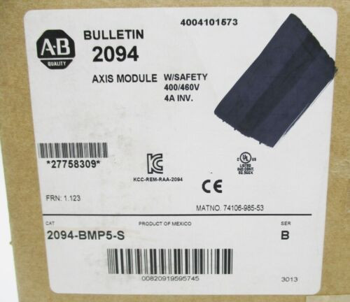 Allen-Bradley 2094-Bmp5-S Ab Kinetix 6000 Axis Module Brand New