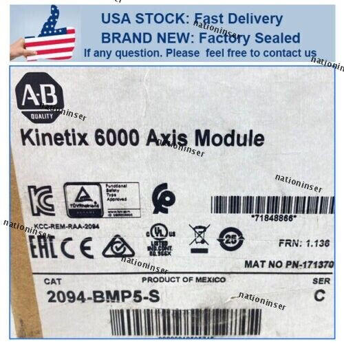 Allen-Bradley 2094-Bmp5-S Ab 2094-Bmp5-S /C Kinetix 6000? ????? ???????-