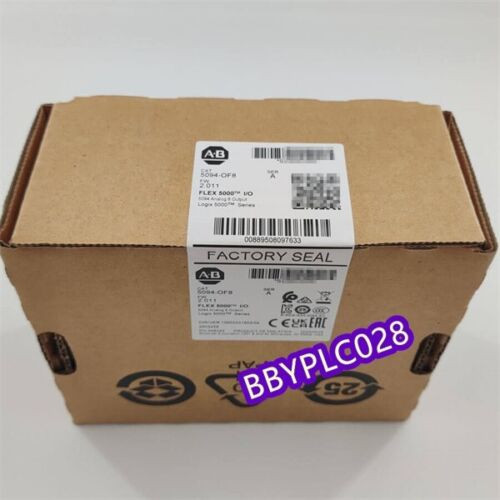 New Factory Sealed Ab 5094-Of8 Ser A Flex 5000 Analog Output Module 5094-Of8
