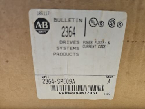 Allen Bradley 2364-Spe09A Ser. A  ?6 Fuses? ?New Surplus  ?