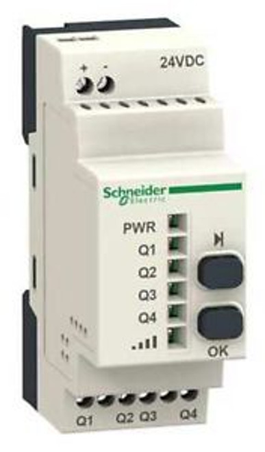 Schneider Electric Zbrrc Receiver,Programmable,Dc,4 Outputs