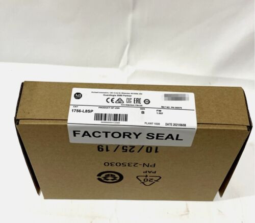 New Unopened 1756-L8Sp Allen Bradley 1756L8Sp Guardlogix