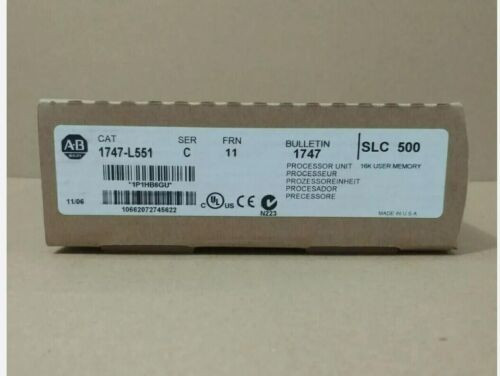 New Factory Sealed Ab 1747-L551 /C Slc 5/05 Cpu Processor Unit Module 1747L551
