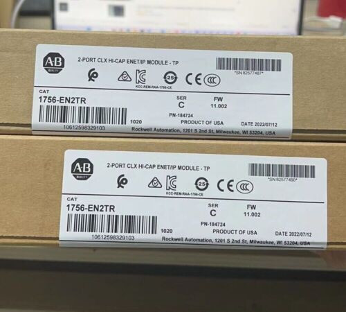 Allen-Bradley 1756-En2Tr Controllogix Ethernet/Ip Plc Communication Module Card