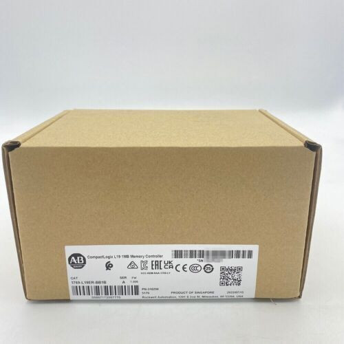 New Allen-Bradley 1769-L19Er-Bb1B Compactlogix 1Mb Memory Controller