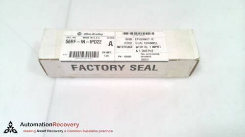 Allen Bradley 56Rf-In-Ipd22 Series A Rfid Interface Block, New #319635