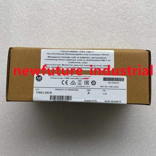Allen-Bradley Ab 1769-L35Cr Sera Compactlogix Controlnet Redundant Controller
