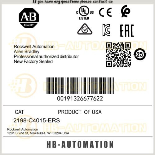2198-C4015-Ers Allen Bradley Kinetix 5300 400V ?????????? #Zypl-