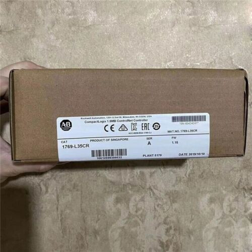 New Factory Sealed Ab 1769-L35Cr /A Compactlogix Controlnet Redundant Controller