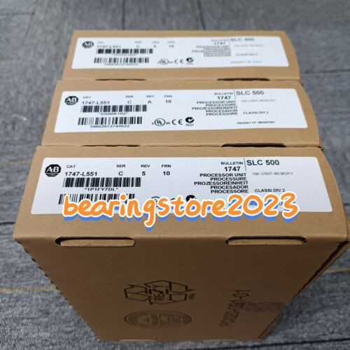 New Allen-Bradley 1747-L551 Ser C Slc 500 Plc Processor Unit Controller 1747L551