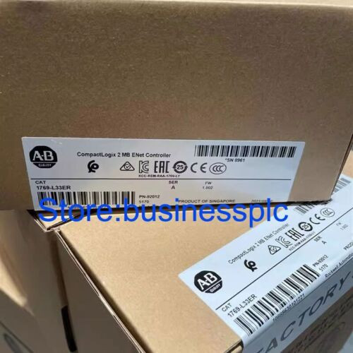 New Allen-Bradley 1769-L33Er Ser A Compactlogix 2Mb Enet Controller 1769L33Er