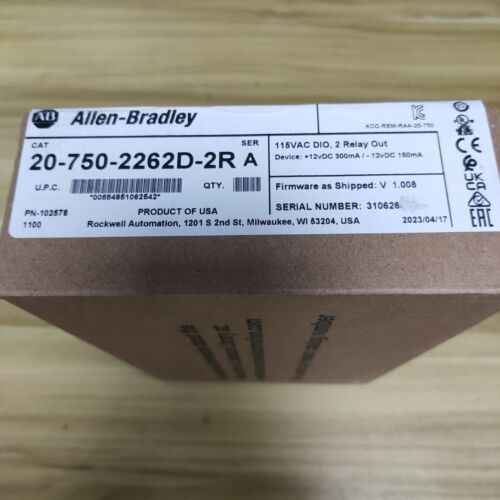 New Allen Bradley 20-750-2262D-2R /A Powerflex 750