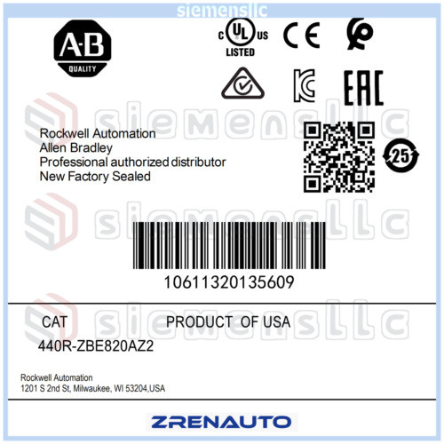 440R-Zbe820Az2 Ab Guardmaster Msr19E Safety Relay Spot Goods  #Pl