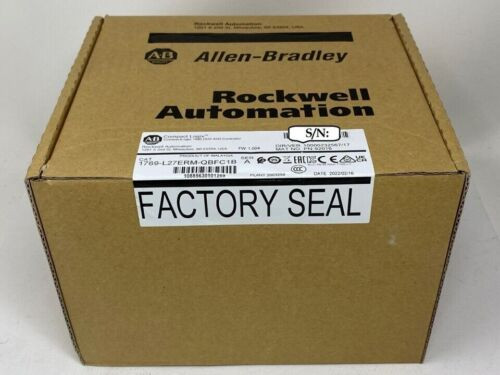 New Factory Sealed Ab 1769-L27Erm-Qbfc1B /A Compactlogix Processor Plc Module