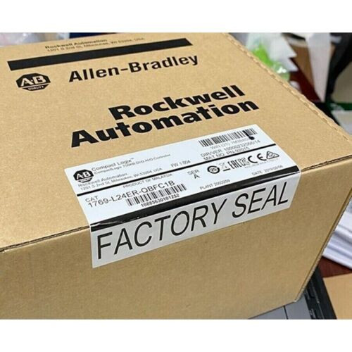 New Factory Sealed Ab 1769-L27Erm-Qbfc1B Ser A Compactlogix Processor Plc Module
