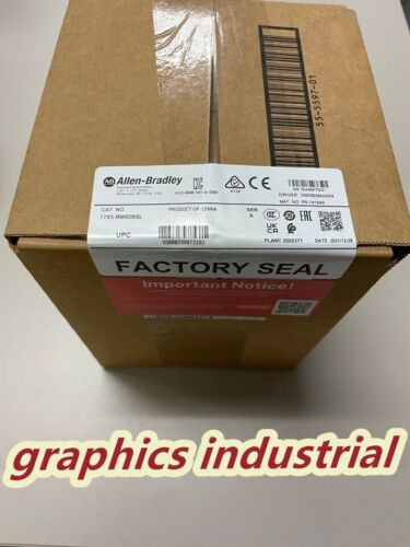 New Factory Sealed Allen Bradley Ab 1783-Bms06Sl Ser A Managed Plc Switch Module