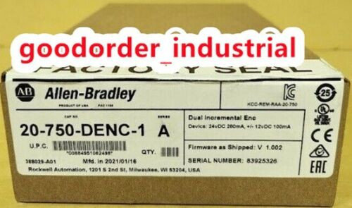 New Factory Sealed Ab 20-750-Denc-1 /A Powerflex 750 Dual Encoder Option Module
