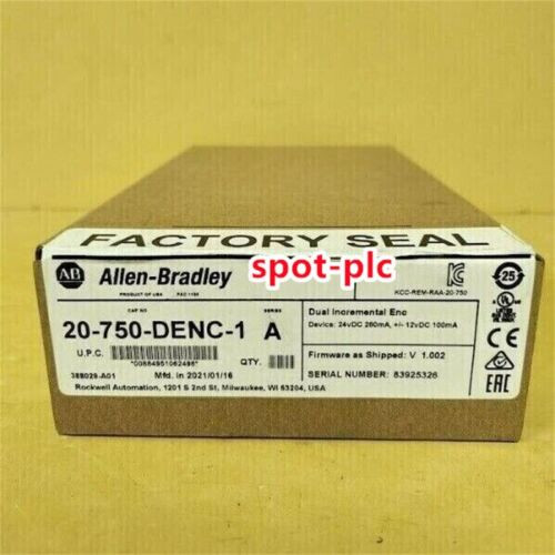 New Factory Sealed Ab 20-750-Denc-1 / A Powerflex 750 Dual Encoder Option Module