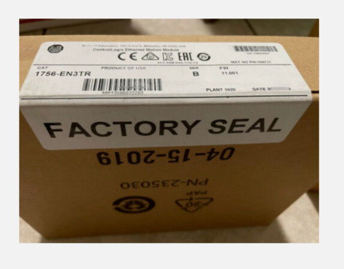 New Factory Sealed Ab 1756-En3Tr /B Ethernet/Ip Module 1756En3Tr