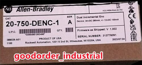 New Sealed Ab 20-750-Denc-1 / A Powerflex 750 Dual Encoder Option Module