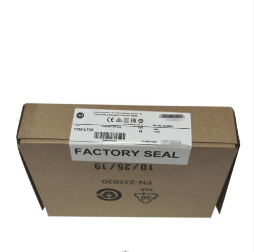 New Factory Sealed 1756-L72S Ser B Allen-Bradley 5572S Controller 4Mb 1756L72S