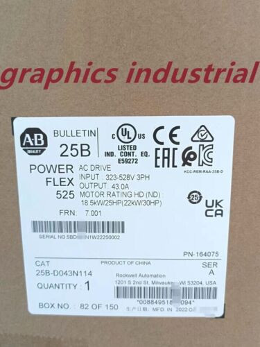 ?? Ab 25B-D043N114 25Bd043N114 525 Ac???? Ser A ???? Cstock Ab-