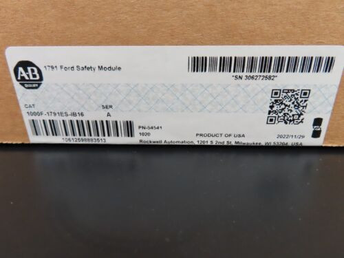 1000F-1791Es-Ib16 1791 Ford Safety Module New Never Opened Factory Seal