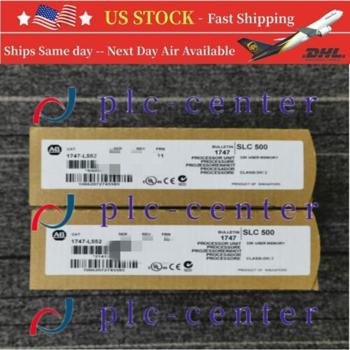 New Allen-Bradley 1747-L552  Slc500 Slc 5/05 Cpu Processor Unit Module
