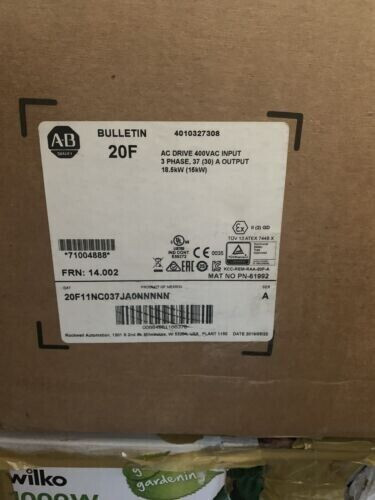 New Allen-Bradley 20F11Nc037Ja0Nnnnn