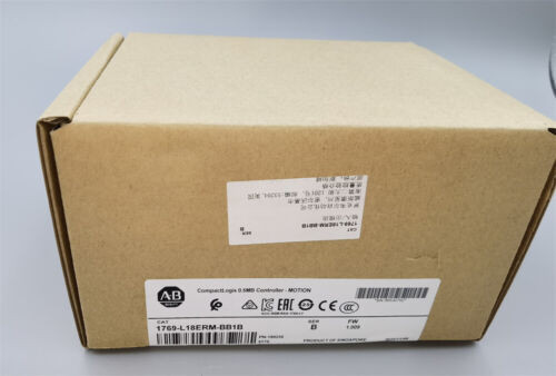 Allen Bradley 1769-L18Erm-Bb1B Compactlogix 0.5Mb Controller New 1Pc