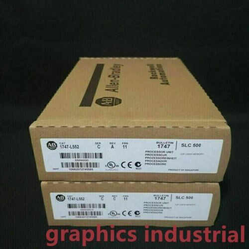 New Allen Bradley 1747-L552 /C Slc500 Slc 5/05 Cpu Processor Unit Ab 1747L552