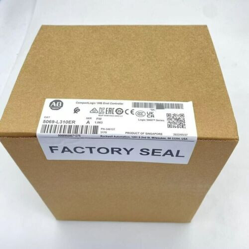 New Sealed 5069-L310Er Allen-Bradley Ser A Compactlogix 1Mb Controller