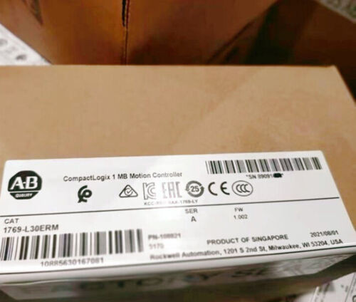 New Allen-Bredley 1769-L30Erm Compactlogix 1 Mb Motion Controller New