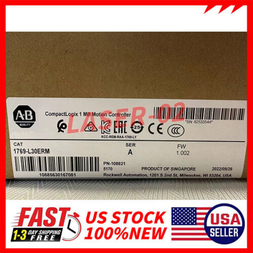 Allen-Bradley 1769-L30Erm New Factory Sealed