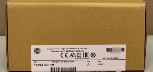 Original New Allen-Bredley 1769-L30Erm Compactlogix 1 Mb Motion Controller