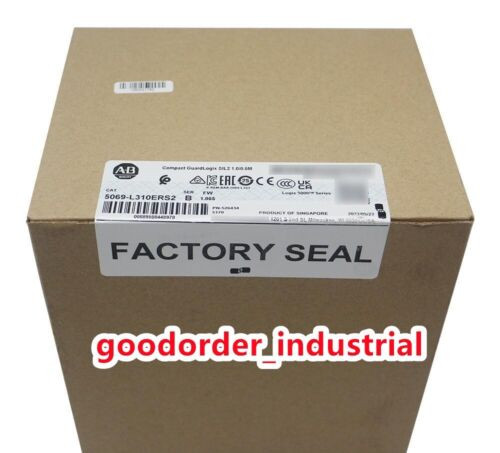 New Factory Sealed Ab 5069-L310Ers2 Ser B Plc Controller Compact Guardlogix