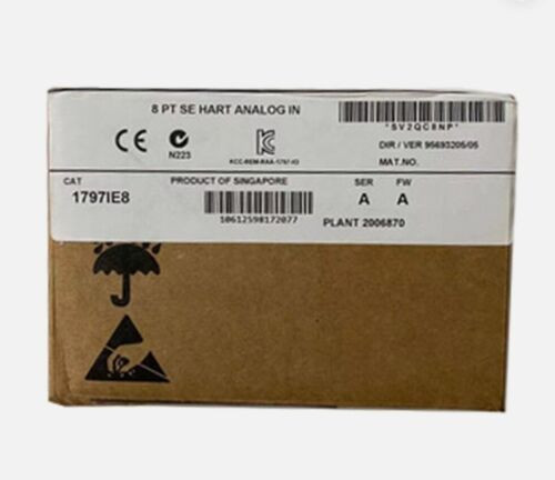 Brand New 1797-Ie8 Ab 1797Ie8 Flex Ex 8 Point Analog Input Module