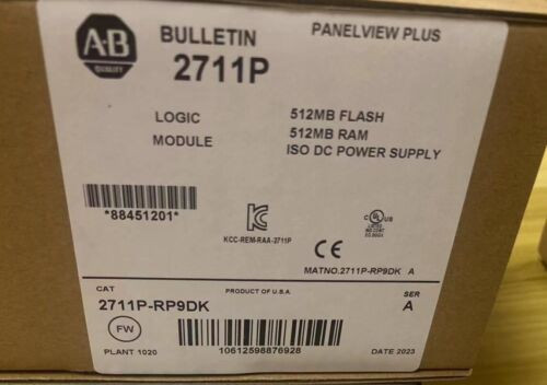 Allen-Bradley 2711P-Rp9Dk Module 2711P-Rp9Dk Sealed  Ab 2711P Rp9Dk