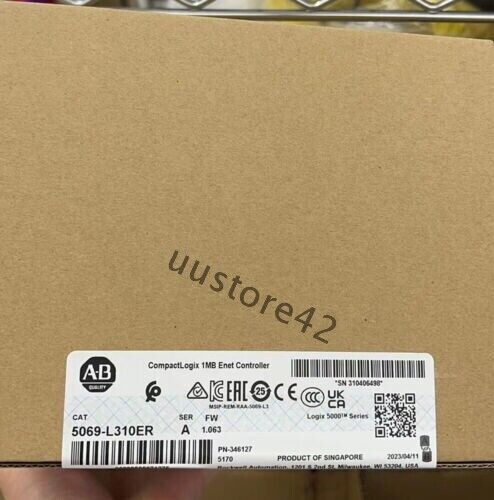 1Pc New Sealed Allen Bradley 5069-L310Er Compactlogix 1Mb Controller