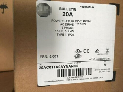 20Ac011A0Aynanc0 New Allen Bradley20Ac011A0Aynanc0  Ab 20Ac011A0Aynanc0