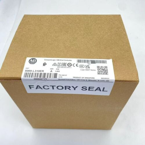 New Allen-Bradley 5069-L310Er Compactlogix 1Mb Controller Sealed Ab 5069-L310Er