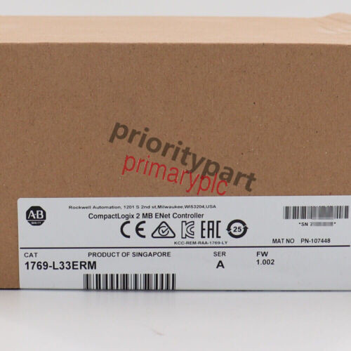 For Allen Bradley 1769-L33Erm Compactlogix 2 Mb Motion Controller Sealed