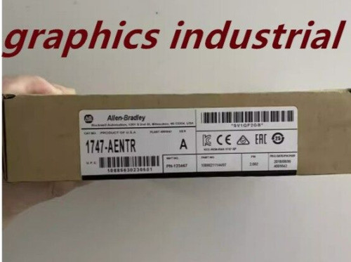 New Surplus Sealed Allen Bradley 1747-Aentr /A Ethernet/Ip Adapter Module Ab