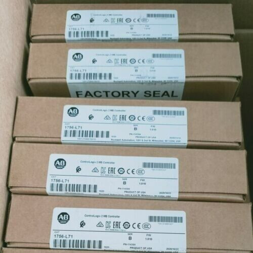 New Sealed 1756-L71 Allen Bradley Controllogix 2Mb Controller Plc 1756L71