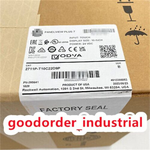 New Sealed Allen Bradley 2711P-T10C22D9P / B Panelview Plus 7 Graphic Terminal