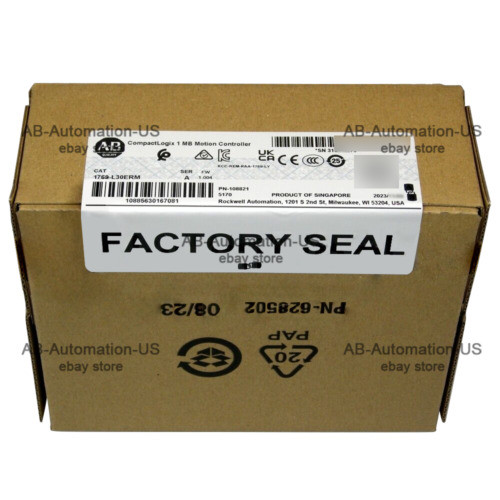 New Allen-Bradley Compactlogix 1 Mb Motion Controller 1769-L30Erms