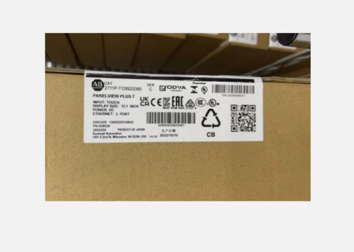 New Sealed Allen-Bradley 2711P-T12W22D8S Ser C Panelview Plus 7 Graphic Terminal