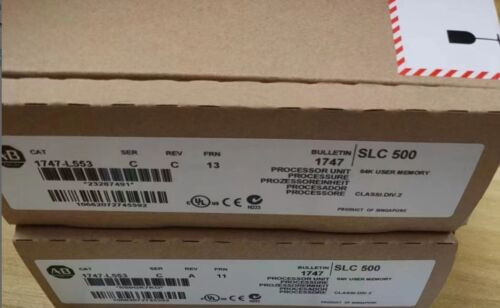 1Pc New Allen-Bradley 1747-L553 Ser C Slc500 5/05 Cpu Processor Unit