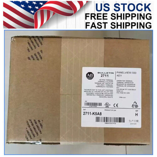Allen-Bradley Panelview 550 2711-K5A8 Ser F Rev H New
